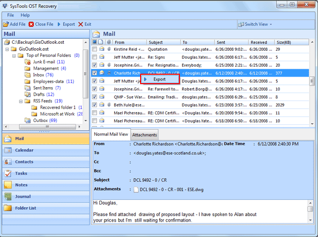 Convert Microsoft 2010 OST to PST 2013 5.0